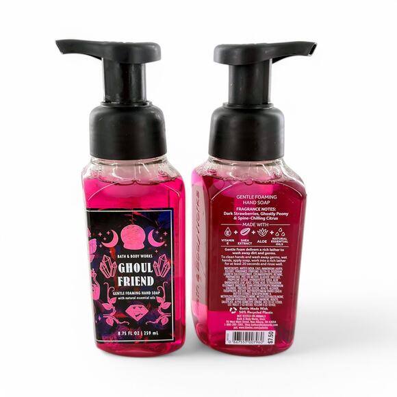 Ghoul Friend Gentle Foaming Hand Soap Bath and Body Works 8.75 oz Lot of 2 - Picture 2 of 2